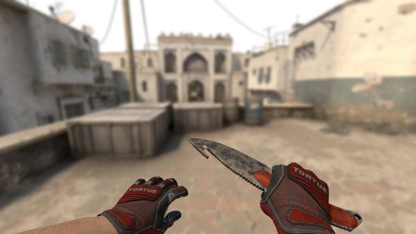 Gut Knife | Stained (Field-Tested)