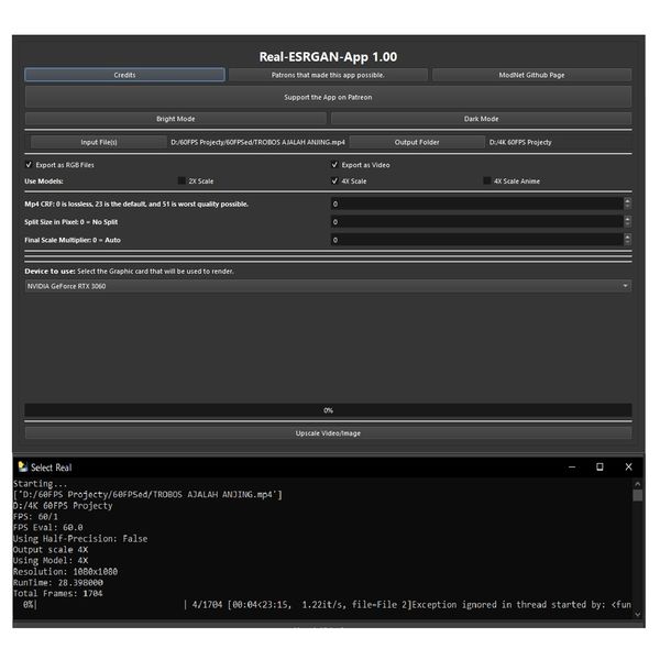 Real APP Real-ESRGAN / Image Video Enhancer