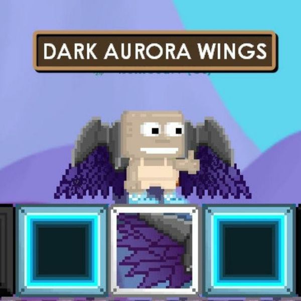 DARK AURORA WING FREE BONUS GROWTOPIA
