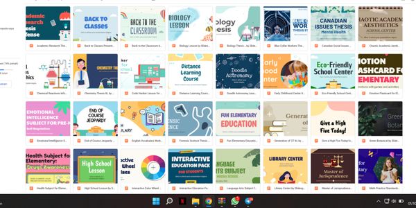Educational/School Powerpoint Templates