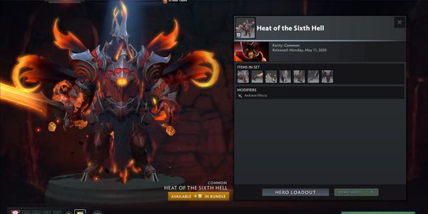Heat of the Sixth Hell (Doom set Battlepass 2022 Collection)