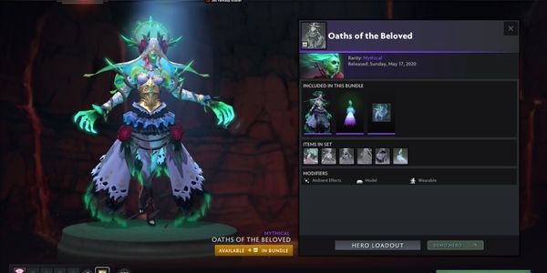 Oaths of the beloved (Death Prophet set Ageless heirlooms 2022)