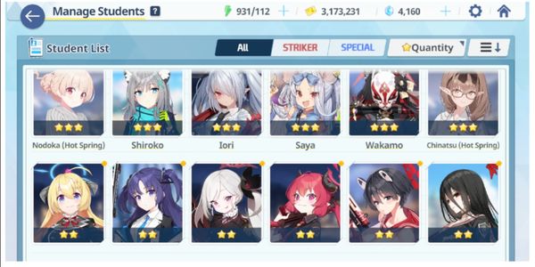 [Global] Game Starter | 6 Students *3 | Pyroxene 4160 | Gmail Login Only #14