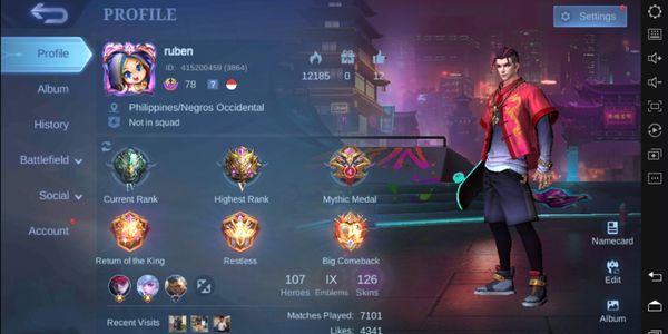 Hero ALL MAX + EMBLEM ALL MAX +STUN CHOU + EPIC ROGER , URANUS + KOF KARINA DLL