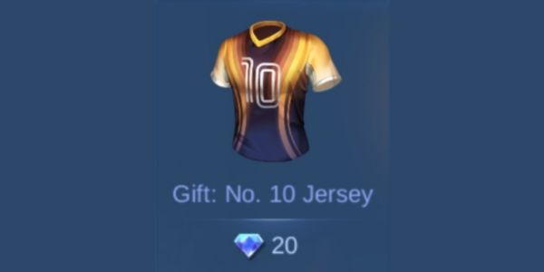 Gift: No. 10 Jersey