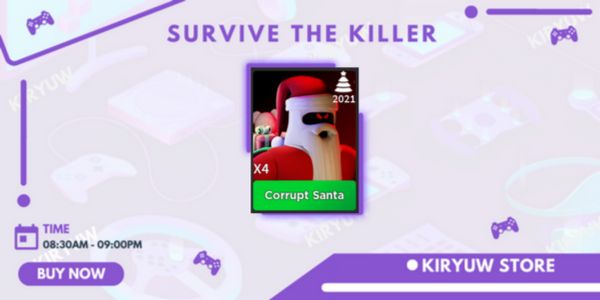 Killer Corrupt Santa - Christmas Event 2021 (Survive The Killer)