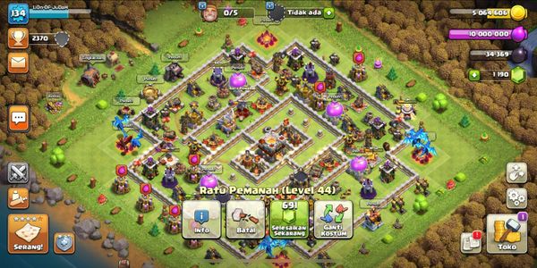 Th 11 max cheap sultan | White walls | exp 134 | Hero BK 39 AQ 45 GW 13 | Hero skins | troops ready for battle | defend max