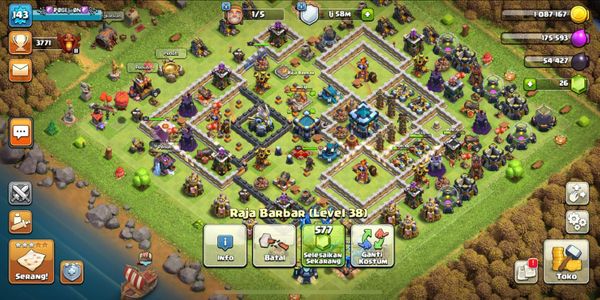 Th 13 max cheap sultan | White walls | exp 143 | Hero BK 39 AQ 49 GW 21 JR 7 | Hero skins | carts available | troops ready for battle | defend max