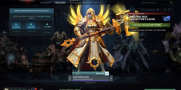 Starlorn Adjudicator (Dawnbreaker set Bundle Diretide Collector Cache 2022)