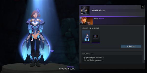Blue Horizons (Marci Diretide Collector Cache 2022 Bundle)