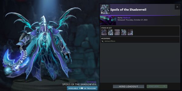 Spoils of the Shadowveil (Spectre Diretide Collector Cache 2022 Bundle)