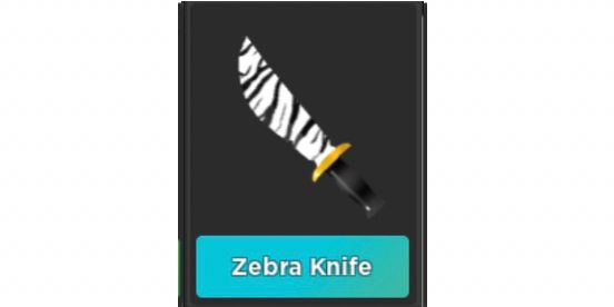 Knife Zebra Knife Survive The Killer