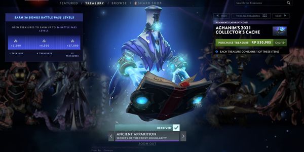 Buy Item Gift Secrets of the Frost Singularity (Ancient Apparition Set ...