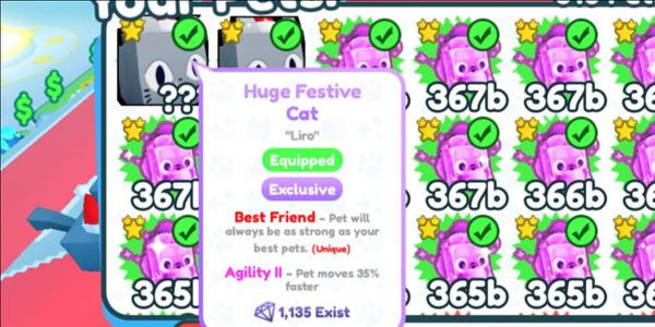 Huge Festive Cat - Pet Simulator X (Read Description)