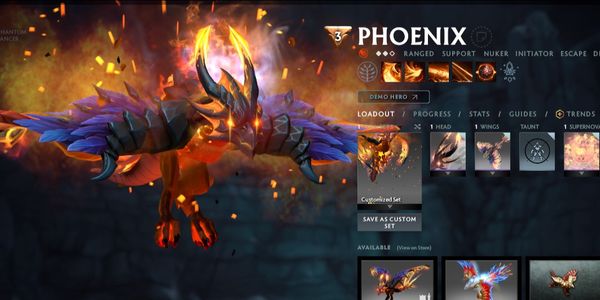 Crimson Dawn Phoenix CC TI11