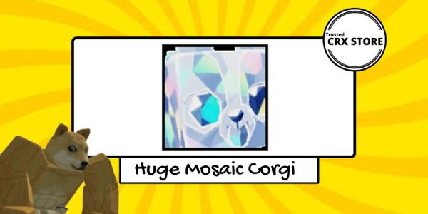 Huge Mosaic Corgi | Pet Simulator X