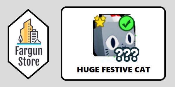 Huge Festive Cat