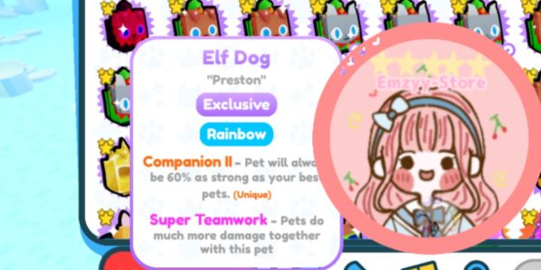 Rainbow Elf dog | Rb Elf Dog | Elf Dog