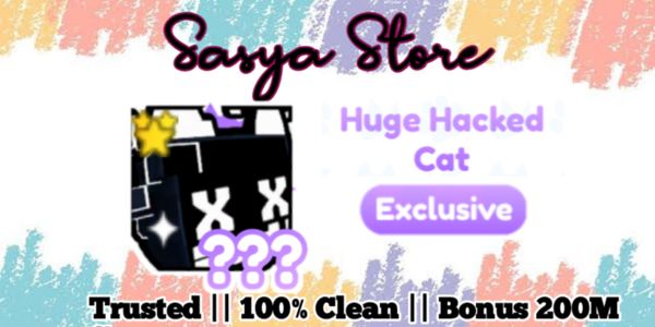 Huge Hacked Cat