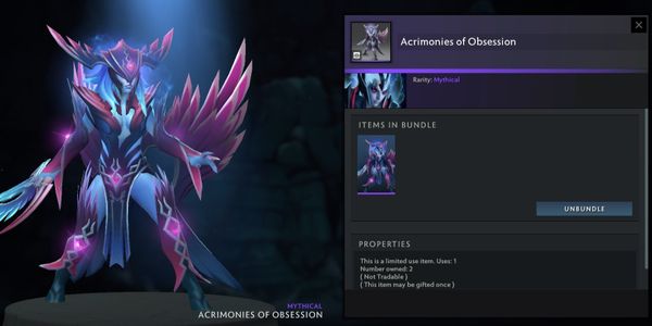 Acrimonies of Obsession (Vengeful Spirit Set) Collector's Cache 2022
