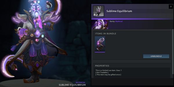 Sublime Equilibrium (Void Spirit Set) Collector's Cache 2022