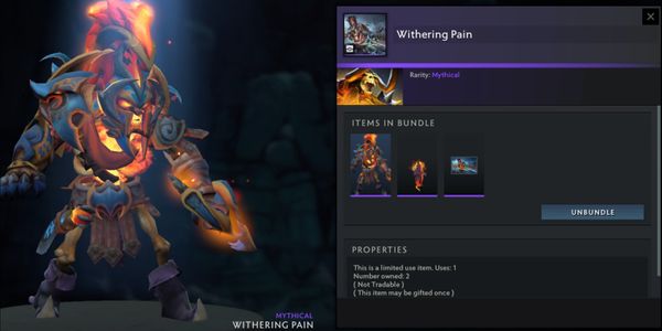 Withering Pain (Clinkz Set) Collector's Cache 2022