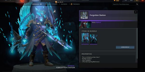 Forgotten Station (Diretide Collector Cache 1) (Terrorblade Set)