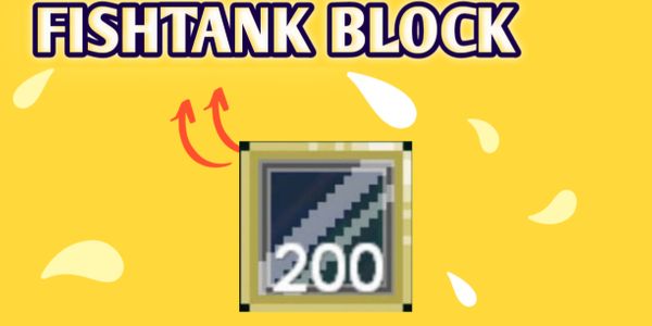 200 Fishtank Block (Buy Lots of Free Bonuses)