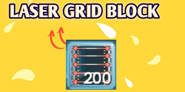 200 Laser Grid Blocks (Buy Lots Free Bonus)