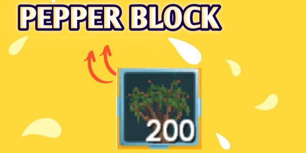 200 Pepper Blocks (Buy Lots of Free Bonuses)
