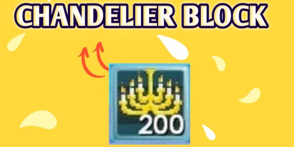 200 Chandelier Blocks (Buy Lots Free Bonus)