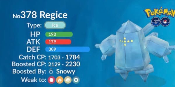Regice (Legendary)
