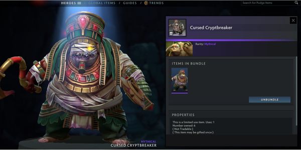 Cursed Cryptbreaker (Pudge Set) Collector Cache 2022