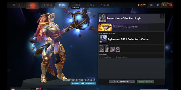 Perception of the First Light (Dawn Breaker Aghanim's Collector Cache)
