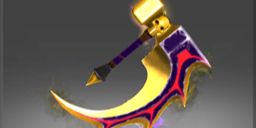 Inscribed Golden Basher of Mage Skulls