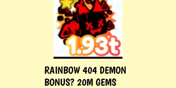 Rainbow 404 Demon