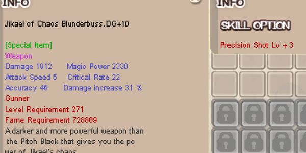 HnC Gunner Kalauel of Chaos Blunderbuss DG+10 PS+3