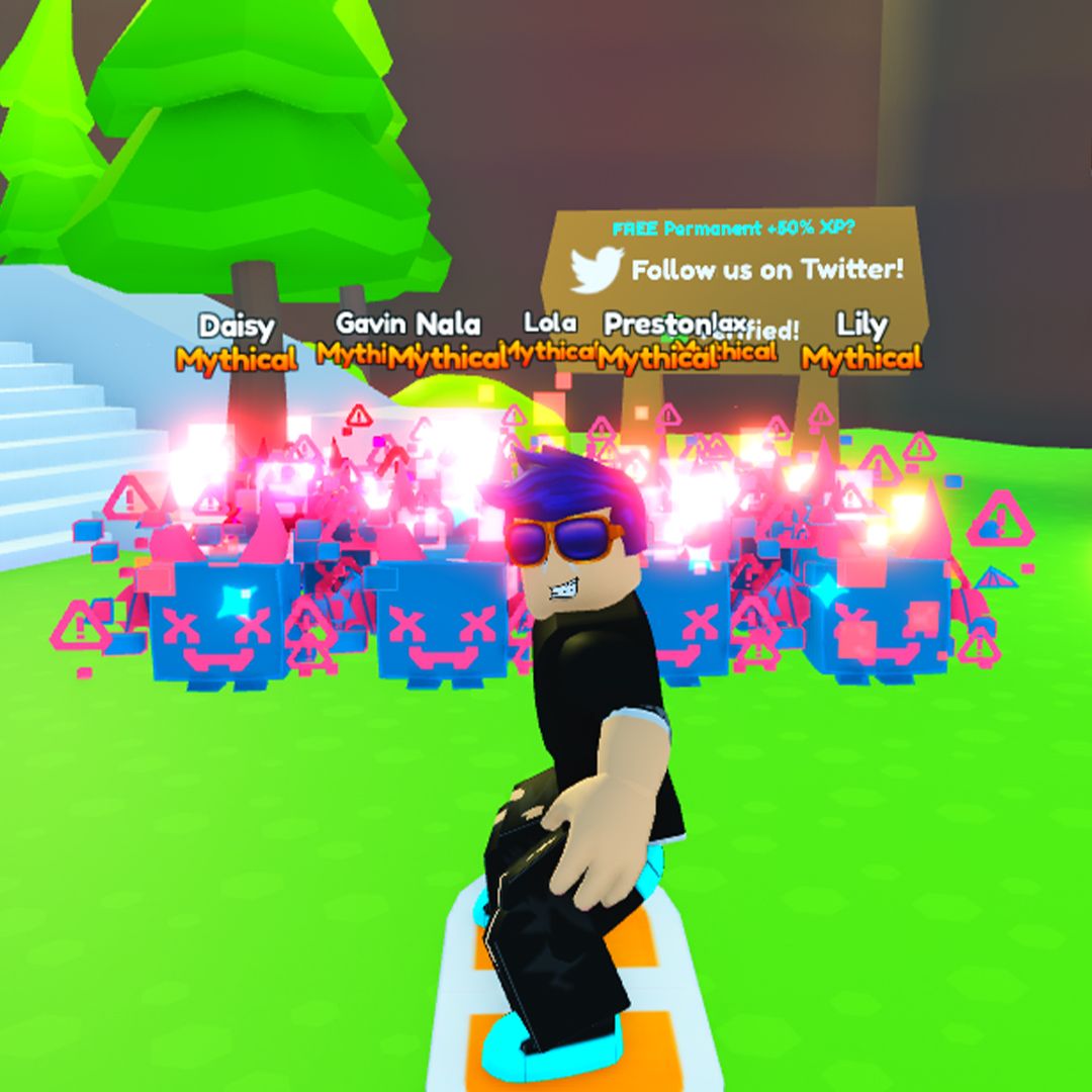 Beli Pet Rainbow Rainbow Glitched Unicorn Pet Simulator X Pet