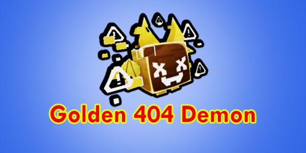 Golden Mythical 404 Demon - Pet Simulator