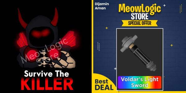 Voldar light sword (Survive the killer)