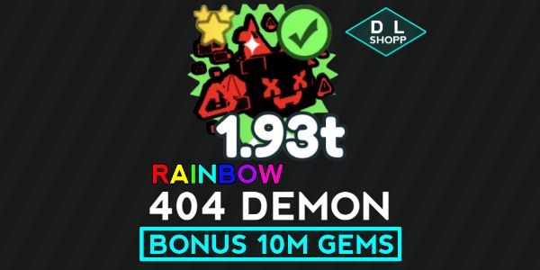 Rainbow 404 Demon | RB 404 Demon - Pet Simulator