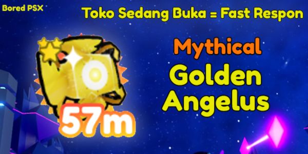Golden Mythical Angelus || Mythical Collection Pet Simulator