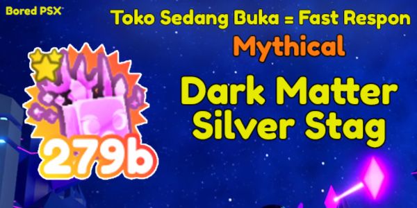 Dark Matter Silver Stag || DM Silver Stag Pet Simulator X Christmas Pet