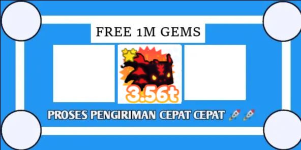 Pet Simulator X Hellish Axolotl Mythical Pet - FREE 1M GEMS