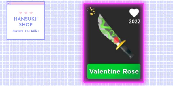 Valentine Rose || Survive The Killer || Roblox