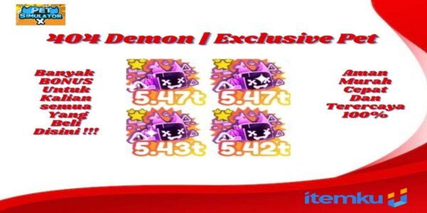 404 Demons | Exclusive Pet Simulator