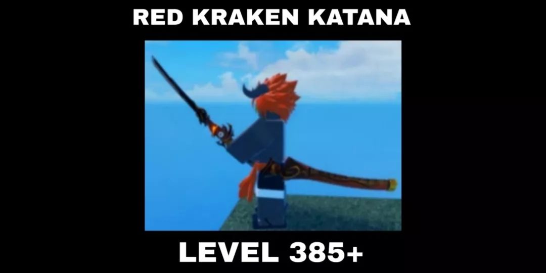 Buy Item Red Kraken Katana Grand Piece Online ( GPO ) Roblox Most