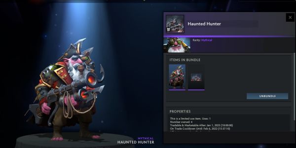 Haunted Hunter (Sniper Set Aghanim's 2021 Ageless Heirlooms)