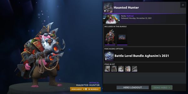 Haunted Hunter (Sniper Set Aghanim's 2021 Ageless Heirlooms)