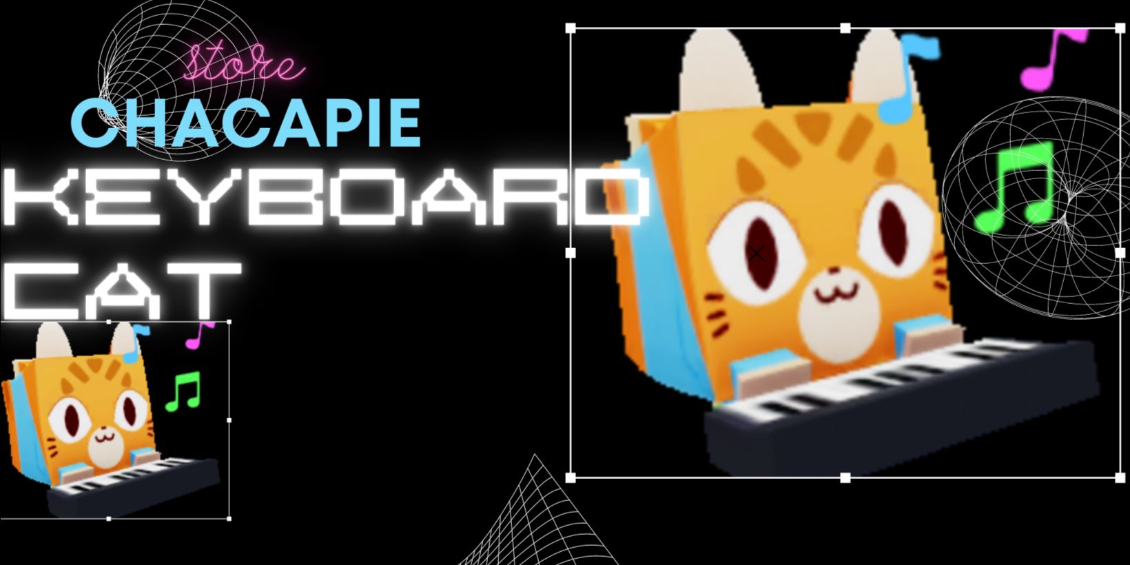 Beli Pet Exclusive exclusive keyboard cat pet simulator x + 50M gems